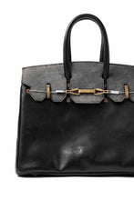 画像をギャラリービューアに読み込む, ierib exclusive Bark Bag #35 / Smooth Horse + Marble Cordovan (BLACK)