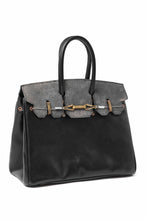 画像をギャラリービューアに読み込む, ierib exclusive Bark Bag #35 / Smooth Horse + Marble Cordovan (BLACK)