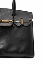 画像をギャラリービューアに読み込む, ierib exclusive Bark Bag #35 / Smooth Horse + Marble Cordovan (BLACK)