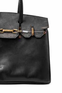 画像をギャラリービューアに読み込む, ierib exclusive Bark Bag #35 / Smooth Horse + Marble Cordovan (BLACK)