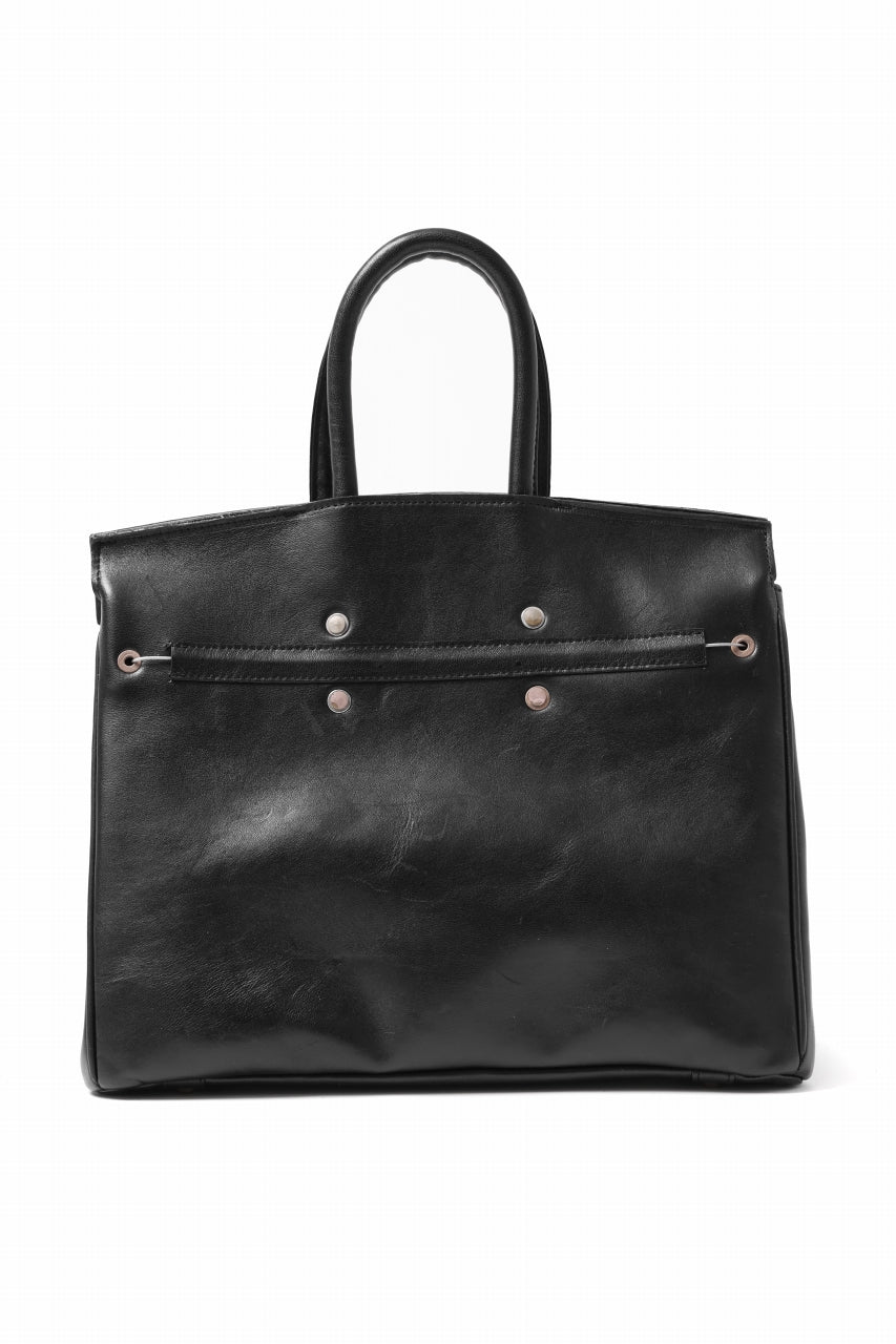 画像をギャラリービューアに読み込む, ierib exclusive Bark Bag #35 / Smooth Horse + Marble Cordovan (BLACK)