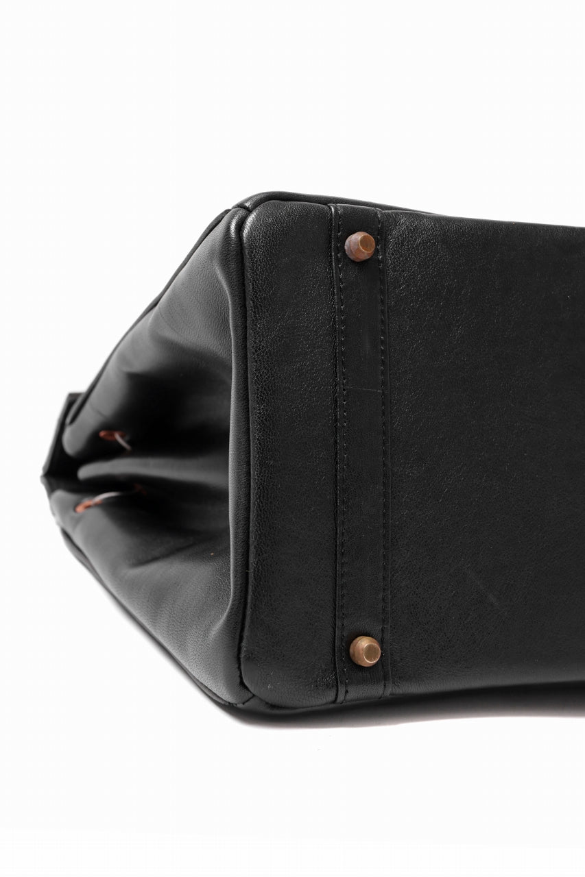 画像をギャラリービューアに読み込む, ierib exclusive Bark Bag #35 / Smooth Horse + Marble Cordovan (BLACK)