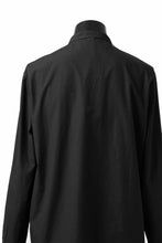 Load image into Gallery viewer, daub LONG SLEEVE SHIRT / DYED COTTON BROAD (BLACK)