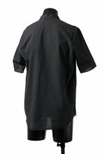 画像をギャラリービューアに読み込む, daub DYEING MINIMAL SS SHIRT / ORGANIC COTTON (BLACK)