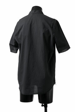 画像をギャラリービューアに読み込む, daub DYEING MINIMAL SS SHIRT / ORGANIC COTTON (BLACK)