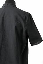 画像をギャラリービューアに読み込む, daub DYEING MINIMAL SS SHIRT / ORGANIC COTTON (BLACK)