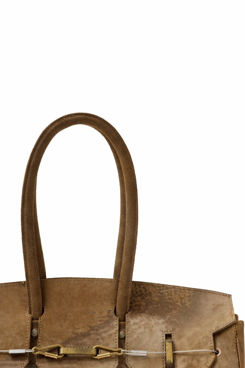 画像をギャラリービューアに読み込む, ierib exclusive Bark Bag #40 / Marble Cordovan (BROWN)