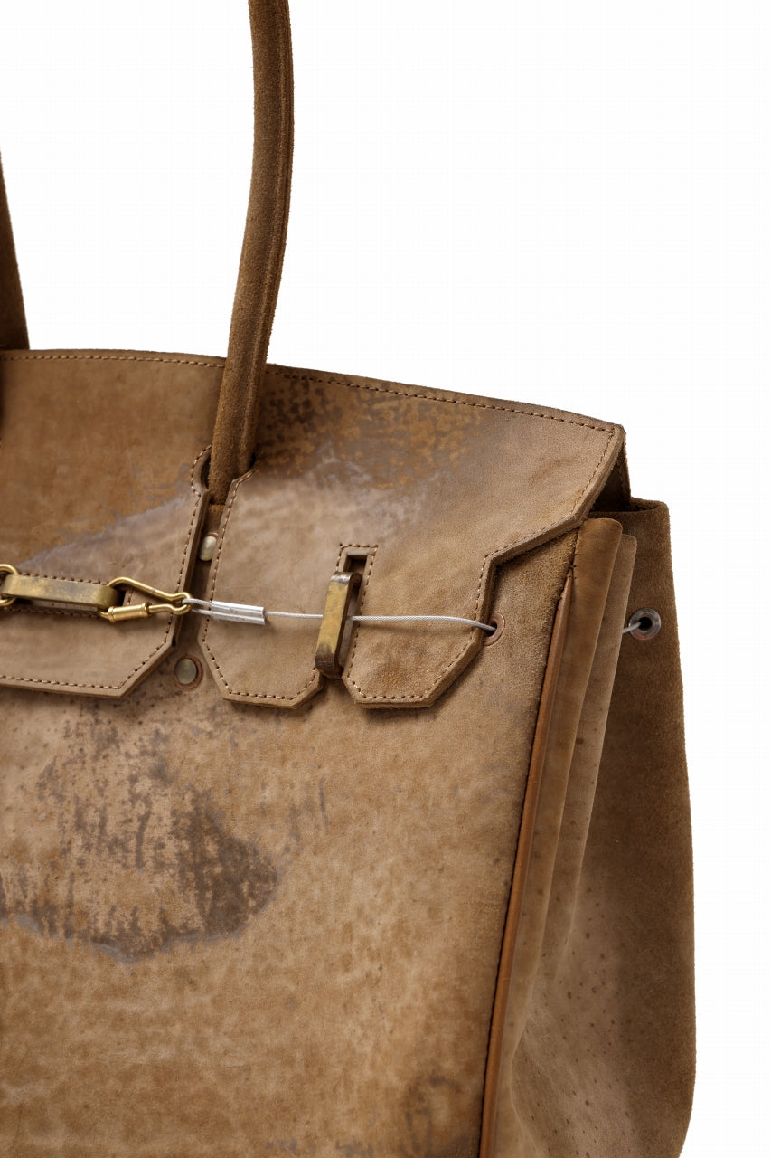 画像をギャラリービューアに読み込む, ierib exclusive Bark Bag #40 / Marble Cordovan (BROWN)