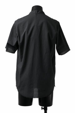画像をギャラリービューアに読み込む, daub DYEING MINIMAL SS SHIRT / ORGANIC COTTON (BLACK)