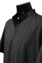 画像をギャラリービューアに読み込む, daub DYEING MINIMAL SS SHIRT / ORGANIC COTTON (BLACK)