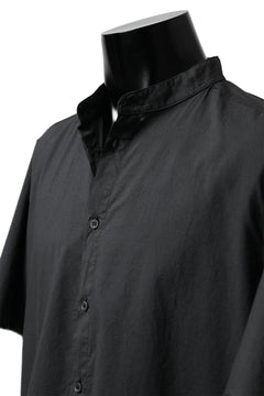 画像をギャラリービューアに読み込む, daub DYEING MINIMAL SS SHIRT / ORGANIC COTTON (BLACK)