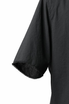 画像をギャラリービューアに読み込む, daub DYEING MINIMAL SS SHIRT / ORGANIC COTTON (BLACK)