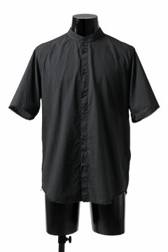 画像をギャラリービューアに読み込む, daub DYEING MINIMAL SS SHIRT / ORGANIC COTTON (BLACK)