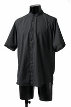 画像をギャラリービューアに読み込む, daub DYEING MINIMAL SS SHIRT / ORGANIC COTTON (BLACK)