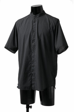 画像をギャラリービューアに読み込む, daub DYEING MINIMAL SS SHIRT / ORGANIC COTTON (BLACK)