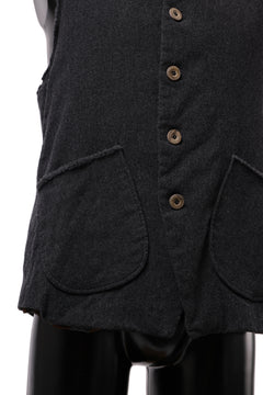 画像をギャラリービューアに読み込む, SOSNOVSKA CASHMERE WASHED VEST (BLACK)