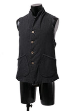 画像をギャラリービューアに読み込む, SOSNOVSKA CASHMERE WASHED VEST (BLACK)