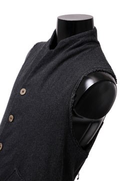 画像をギャラリービューアに読み込む, SOSNOVSKA CASHMERE WASHED VEST (BLACK)