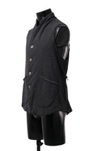 画像をギャラリービューアに読み込む, SOSNOVSKA CASHMERE WASHED VEST (BLACK)