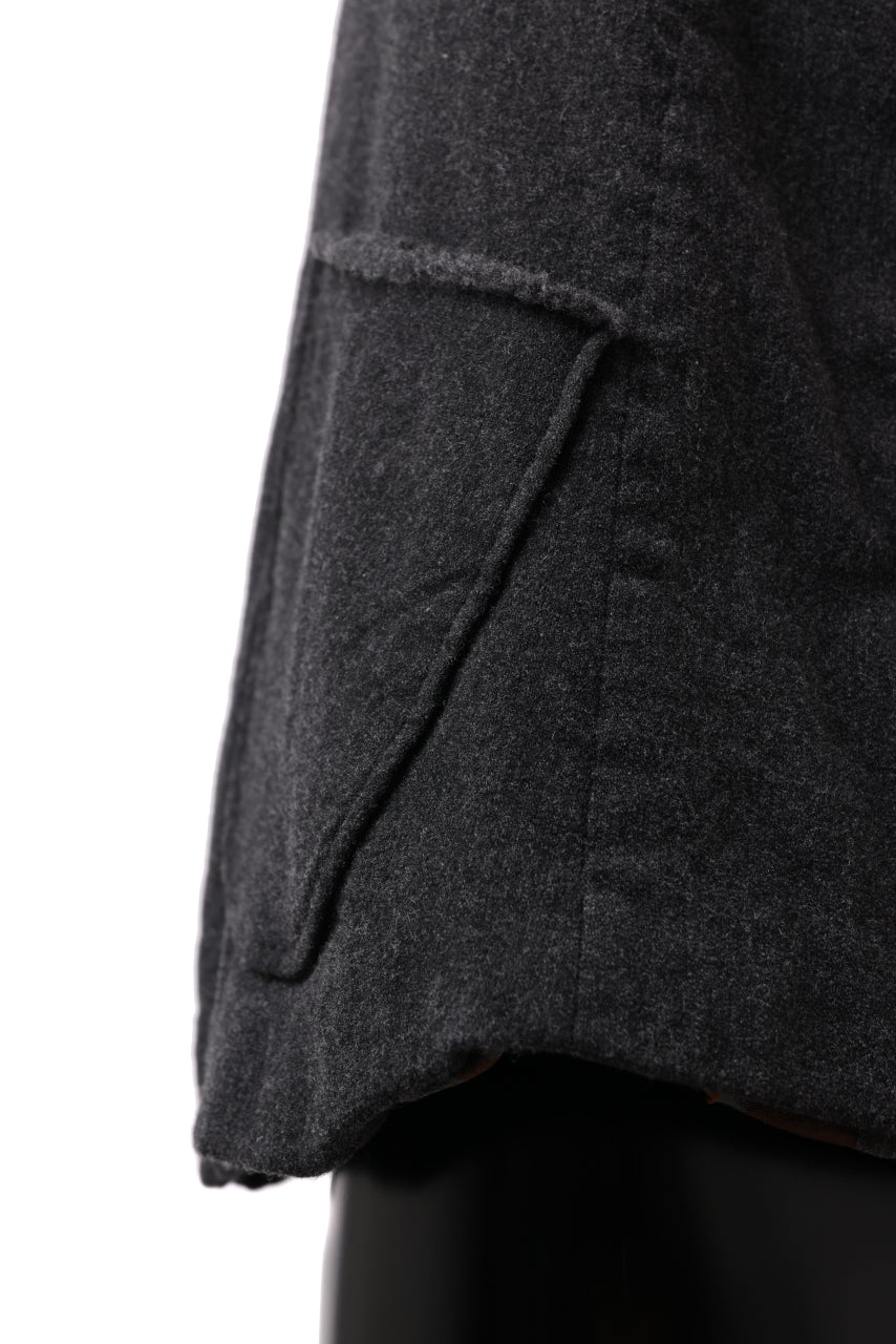 画像をギャラリービューアに読み込む, SOSNOVSKA CASHMERE WASHED VEST (BLACK)