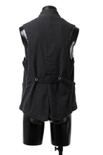 画像をギャラリービューアに読み込む, SOSNOVSKA CASHMERE WASHED VEST (BLACK)