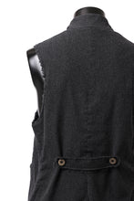 画像をギャラリービューアに読み込む, SOSNOVSKA CASHMERE WASHED VEST (BLACK)