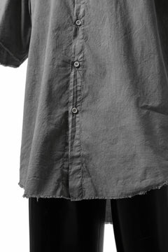 画像をギャラリービューアに読み込む, daub DYEING MINIMAL SS SHIRT / ORGANIC COTTON (GREY)