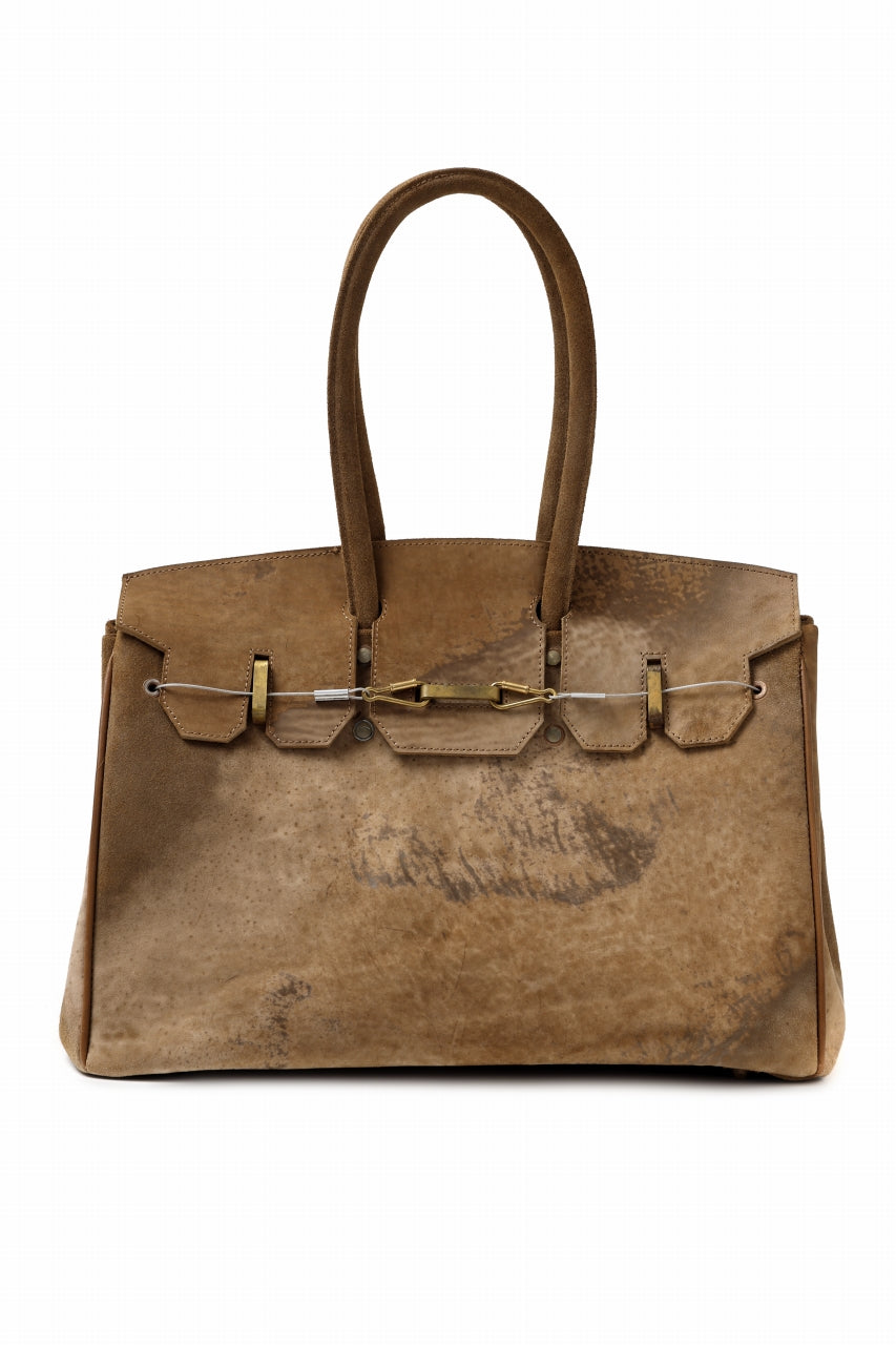 画像をギャラリービューアに読み込む, ierib exclusive Bark Bag #40 / Marble Cordovan (BROWN)
