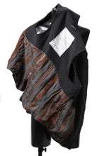 画像をギャラリービューアに読み込む, SOSNOVSKA CASHMERE WASHED VEST (BLACK)