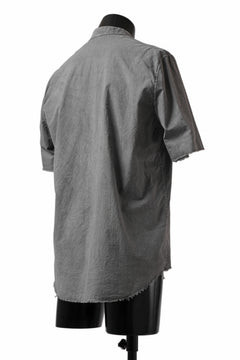 画像をギャラリービューアに読み込む, daub DYEING MINIMAL SS SHIRT / ORGANIC COTTON (GREY)