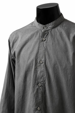 画像をギャラリービューアに読み込む, daub DYEING MINIMAL LS SHIRT / C.POPLIN (GREY)