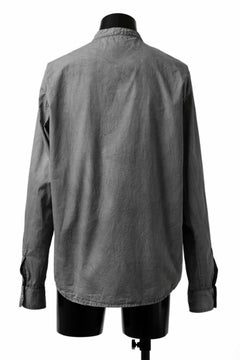 画像をギャラリービューアに読み込む, daub DYEING MINIMAL LS SHIRT / C.POPLIN (GREY)