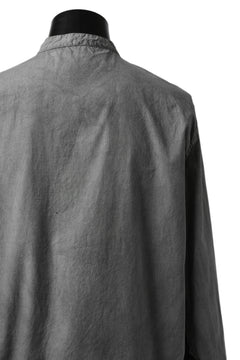 画像をギャラリービューアに読み込む, daub DYEING MINIMAL LS SHIRT / C.POPLIN (GREY)