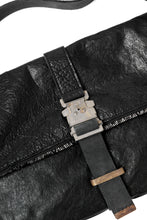 画像をギャラリービューアに読み込む, ierib exclusive Folded Clutch Bag with Shoulder Strap / FVT Oiled Horse (BLACK)