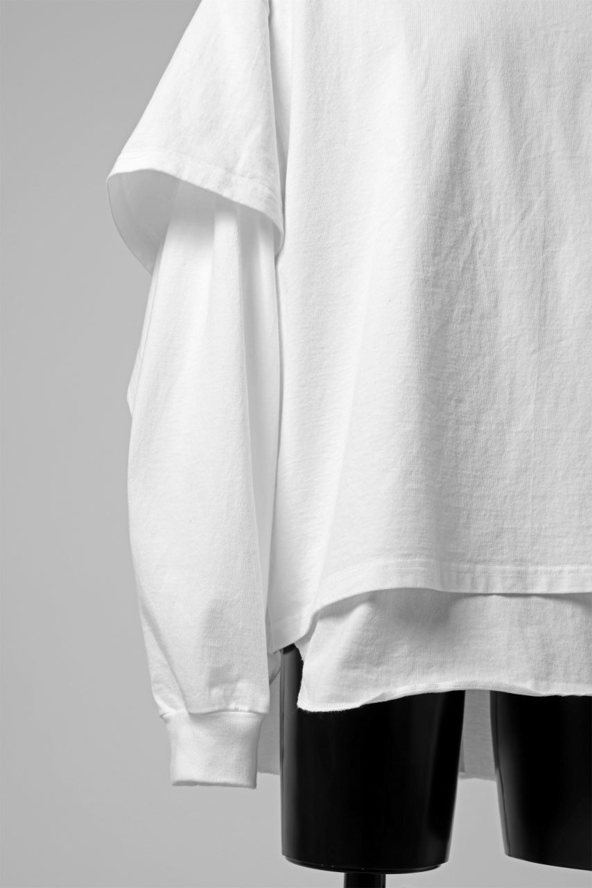 画像をギャラリービューアに読み込む, FACETASM CRAZY LAYERED LS TEE (WHITE)