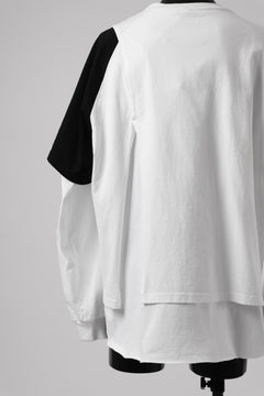 画像をギャラリービューアに読み込む, FACETASM CRAZY LAYERED LS TEE (WHITE)