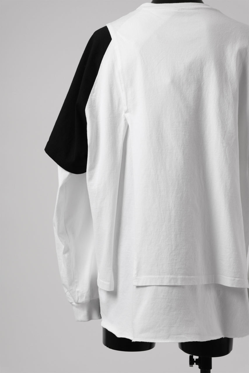 画像をギャラリービューアに読み込む, FACETASM CRAZY LAYERED LS TEE (WHITE)