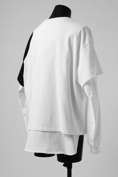 画像をギャラリービューアに読み込む, FACETASM CRAZY LAYERED LS TEE (WHITE)