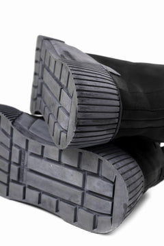 画像をギャラリービューアに読み込む, BORIS BIDJAN SABERI COW LEATHER MID CUT SNEAKER / OBJECT DYED & HAND TREATED "BAMBA1.1" (BLACK)