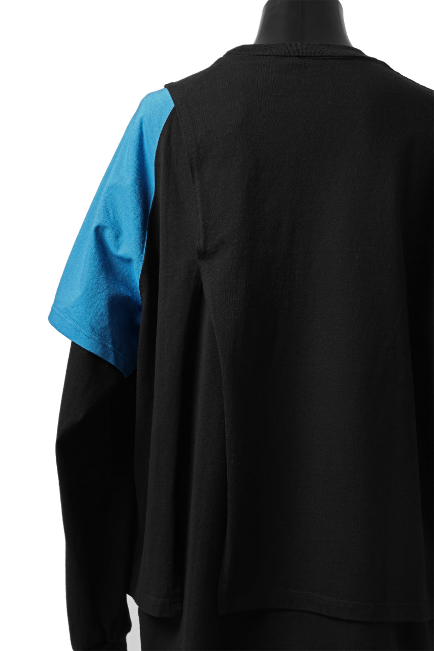 画像をギャラリービューアに読み込む, FACETASM CRAZY LAYERED LS TEE (BLACK)