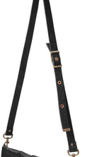 画像をギャラリービューアに読み込む, ierib exclusive Folded Clutch Bag with Shoulder Strap / FVT Oiled Horse (BLACK)