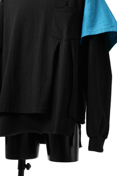画像をギャラリービューアに読み込む, FACETASM CRAZY LAYERED LS TEE (BLACK)