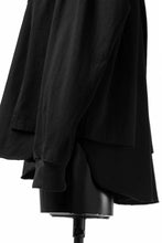 画像をギャラリービューアに読み込む, FACETASM CRAZY LAYERED LS TEE (BLACK)