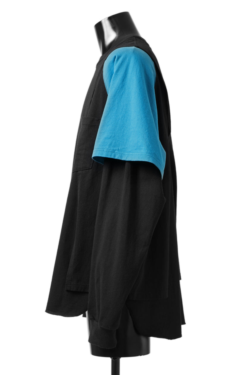 画像をギャラリービューアに読み込む, FACETASM CRAZY LAYERED LS TEE (BLACK)