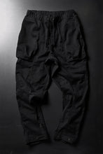 画像をギャラリービューアに読み込む, CHANGES VINTAGE REMAKE CUFF EASY TROUSERS / Dickies FABRIC (MULTI BLACK #A)