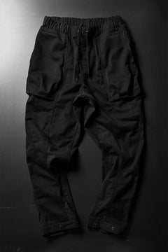 画像をギャラリービューアに読み込む, CHANGES VINTAGE REMAKE CUFF EASY TROUSERS / Dickies FABRIC (MULTI BLACK #A)