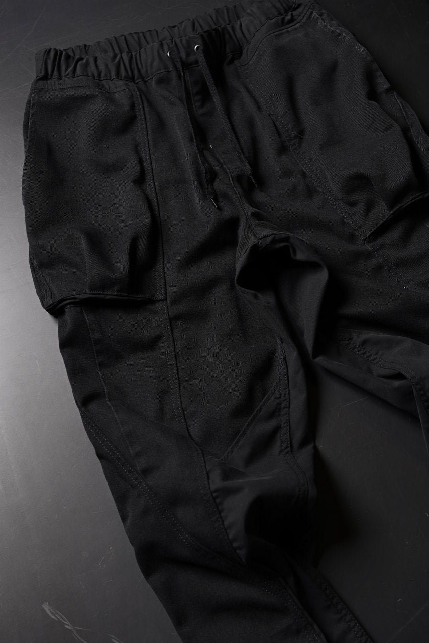 画像をギャラリービューアに読み込む, CHANGES VINTAGE REMAKE CUFF EASY TROUSERS / Dickies FABRIC (MULTI BLACK #A)