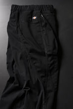 画像をギャラリービューアに読み込む, CHANGES VINTAGE REMAKE CUFF EASY TROUSERS / Dickies FABRIC (MULTI BLACK #A)
