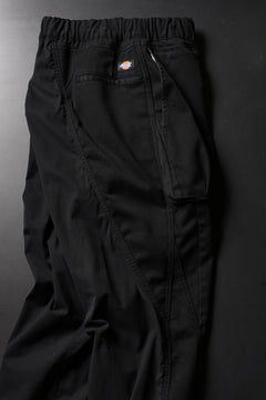 画像をギャラリービューアに読み込む, CHANGES VINTAGE REMAKE CUFF EASY TROUSERS / Dickies FABRIC (MULTI BLACK #A)
