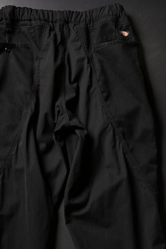画像をギャラリービューアに読み込む, CHANGES VINTAGE REMAKE CUFF EASY TROUSERS / Dickies FABRIC (MULTI BLACK #A)